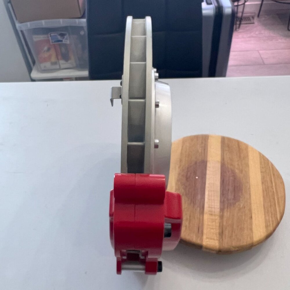 AutoArt Brand Racing Brake Slotted Disc Rotor & Red Caliper Shaped Clock! - Picture 5 of 14